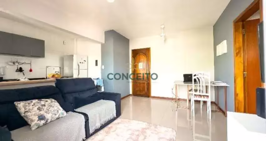 Apartamento de 1 dormitório mobiliado à venda no bairro kobrasol em são josé