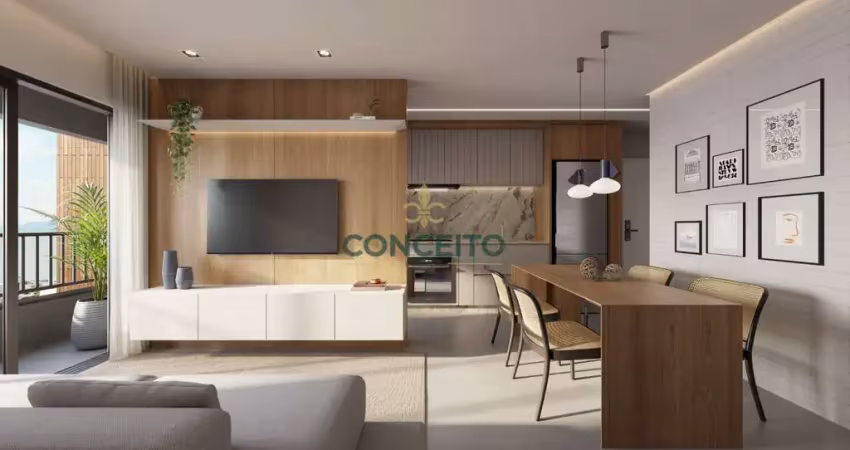 Studio de 31m² disponível para venda no bairro coqueiros em florianópolis