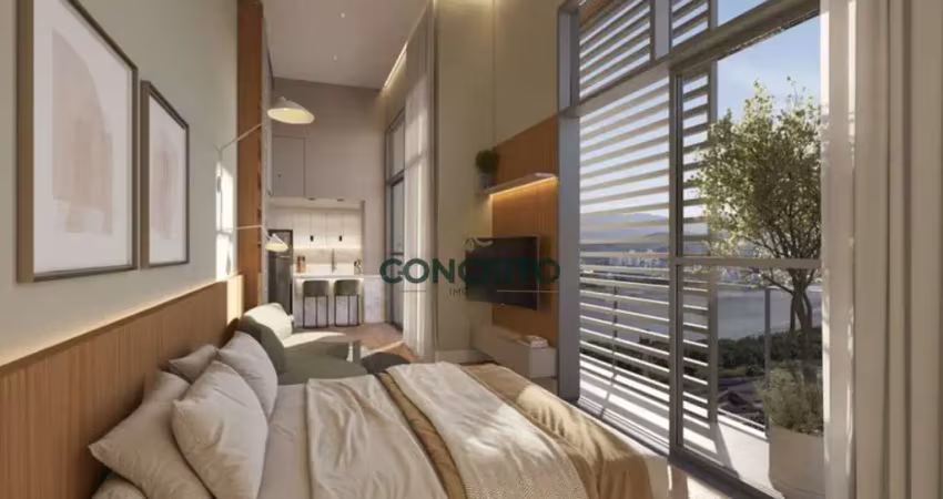 Studio a venda com 38m² a 200 metros da beiramar de florianópolis