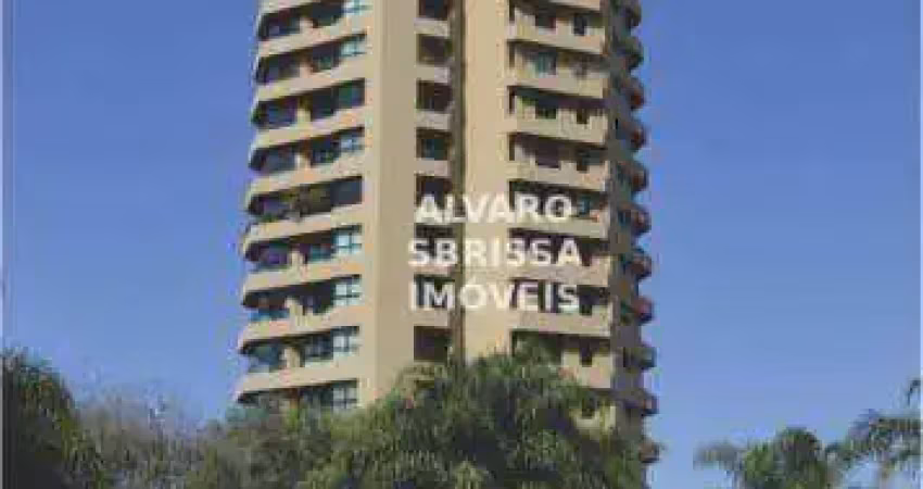 Apartamento com 4 vagas, 4 dormitórios sendo 2 suítes, todos com armários, portas balcões, venezianas automáticas e lindas vistas. 287m2.  1 por andar