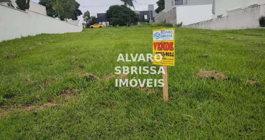 Terreno lindo com leve aclive e com 578 m² no Condomínio Palmeiras Imperiais em Salto SP