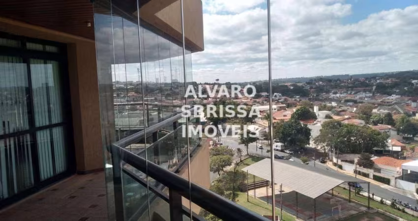 Apartamento com 4 vagas, 4 dormitórios sendo 2 suítes, todos com armários, portas balcões, venezianas automáticas e lindas vistas. 287m2.  1 por andar