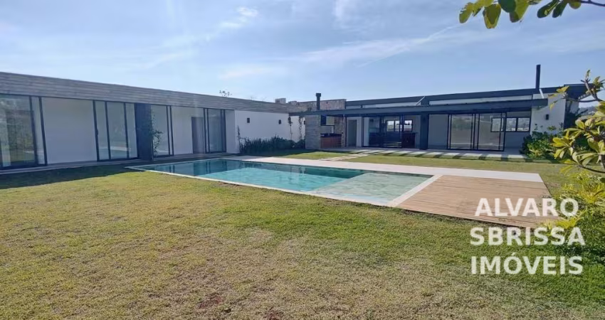 Casa térrea com piscina e 5 suítes no Condomínio Terras de São José II em Itu SP ac:550m2 at:2.131m2