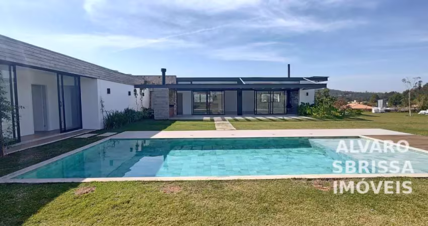 Casa térrea com piscina e 5 suítes no condomínio terras de são josé ii em itu sp ac:550m2 at:2.131m2 muito bem localizada no condominio