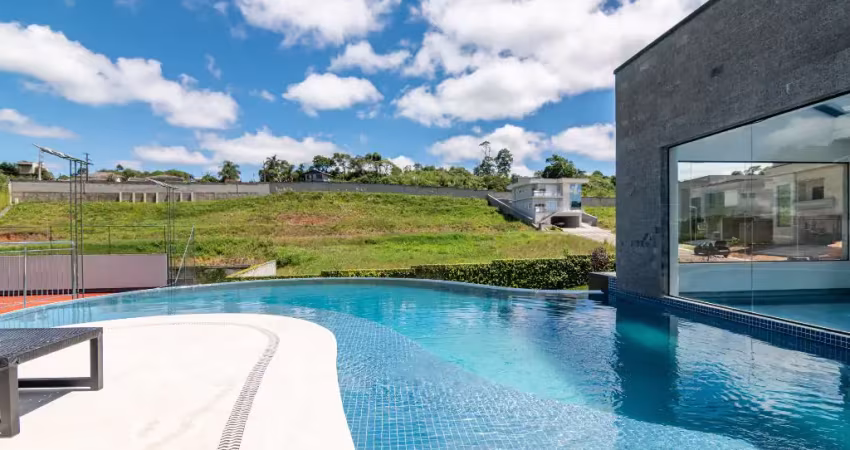 Terreno com 450 m2 condomínio clube em colombo prox ao bosque da uva