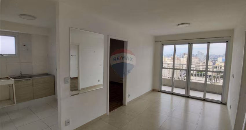 Apartamento com 2 dormitórios para alugar, 48 m² - Brás - São Paulo/SP.
