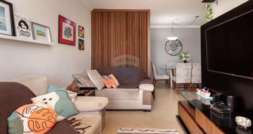 Apto 82 m2, 3 dormitórios, 2 banheiros, 1 vaga, linda vista livre, rua tranquila