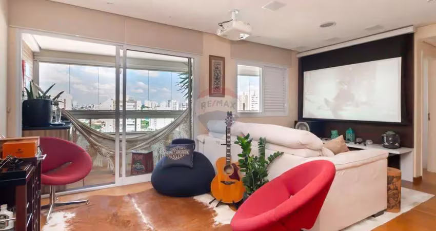 Apartamento moderno com vista livre, varanda gourmet e projeto personalizado na vila romana (opção de porteira fechada)