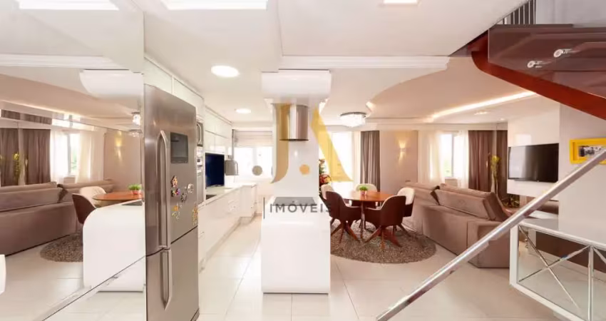 LINDA COBERTURA NO ECOVILLE, 2 DORMITÓRIOS SENDO 1 SUÍTE, 110 M² PRIVATIVOS
