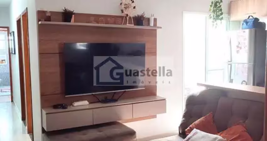 Apartamento à venda em vila aquilino, santo andré, 2 dorms, 55m²