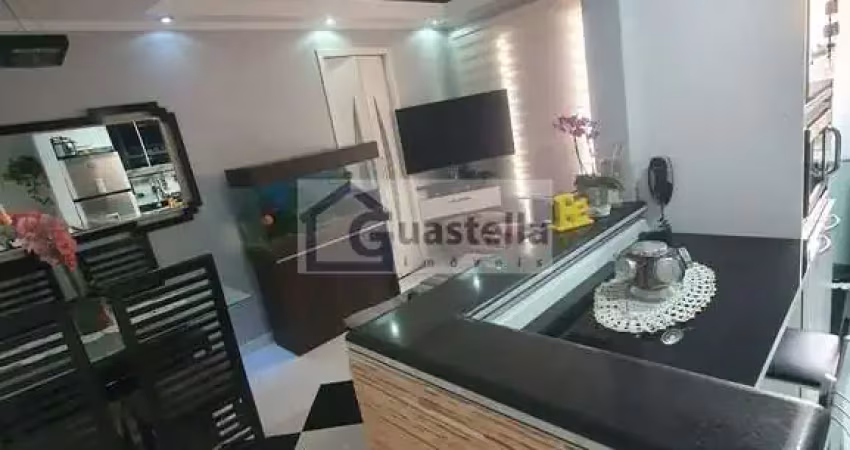Apartamento à venda vila palmares, santo andré, 2 dorms, 50m²