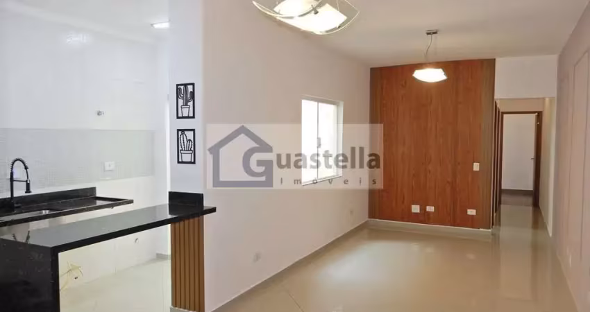 Apartamento à venda em vila homero thon, santo andré, 75m², 2 dorms