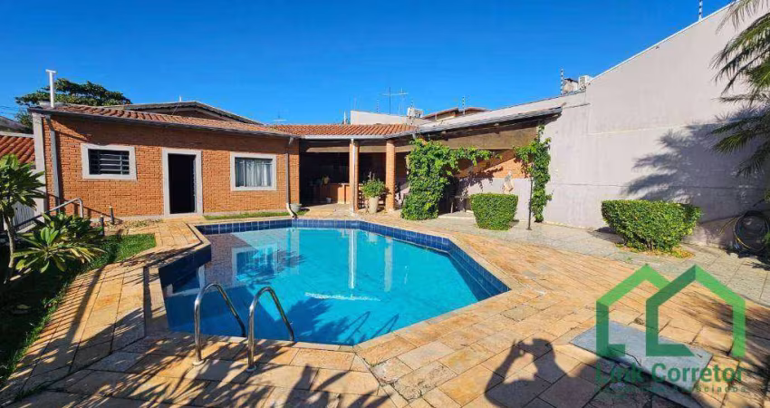 Casa com 3 dormitórios, 326 m² - venda por R$ 950.000,00 ou aluguel por R$ 6.461,43/mês - Vila Nogueira - Campinas/SP
