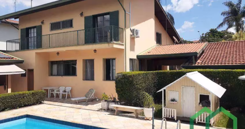 Casa com 4 dormitórios, 342 m² - venda por r$ 2.750.000,00 ou aluguel por r$ 12.669,00/mês - chácara primavera - campinas/sp