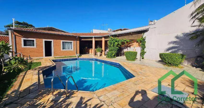 Casa, 326 m² - venda por r$ 950.000,00 ou aluguel por r$ 6.461,43/mês - vila nogueira - campinas/sp