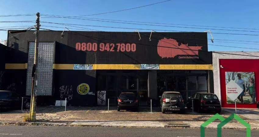 Barracão para alugar, 490 m² por r$ 16.700,00/mês - ponte preta - campinas/sp