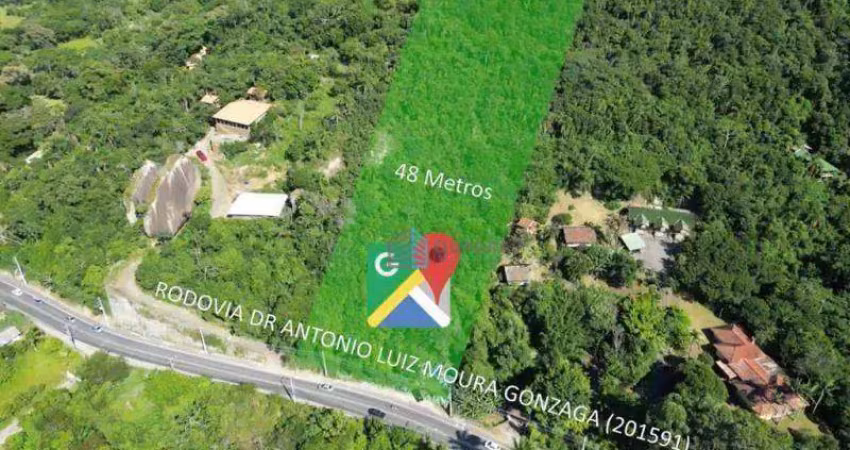 Terreno à venda de 7.000m² em localização privilegiada no rio tavares/lagoa da conceição !!