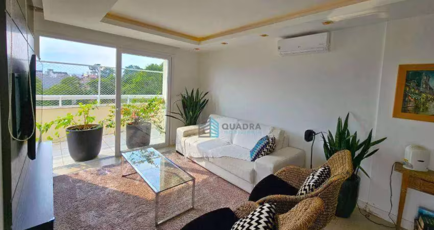 Cobertura plana à venda em clube residence no itacorubi, florianópolis !!
