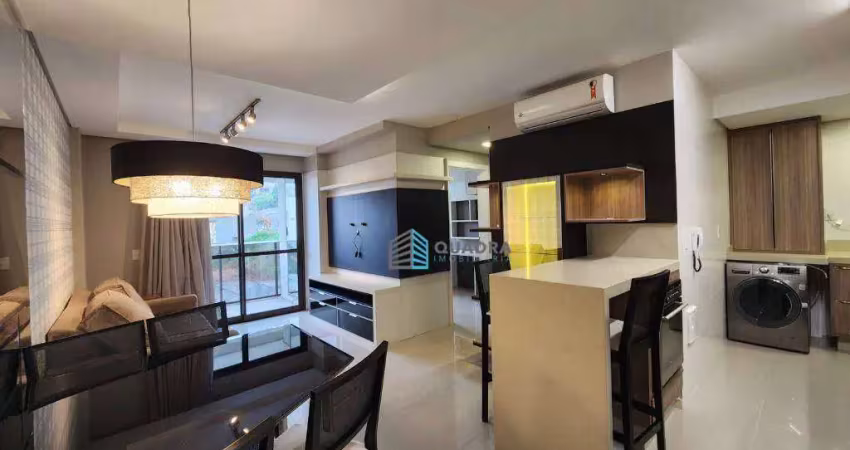 Apartamento com 2 dormitórios para alugar, 73 m² por r$ 4.810,37/mês - trindade - florianópolis/sc