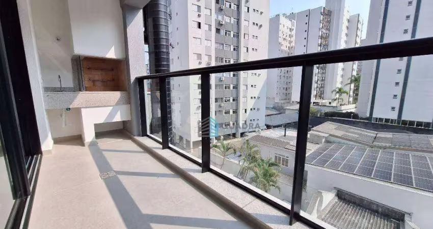 Apartamento 2 suítes + lavabo em prédio recém entregue, no centro de florianópolis !!