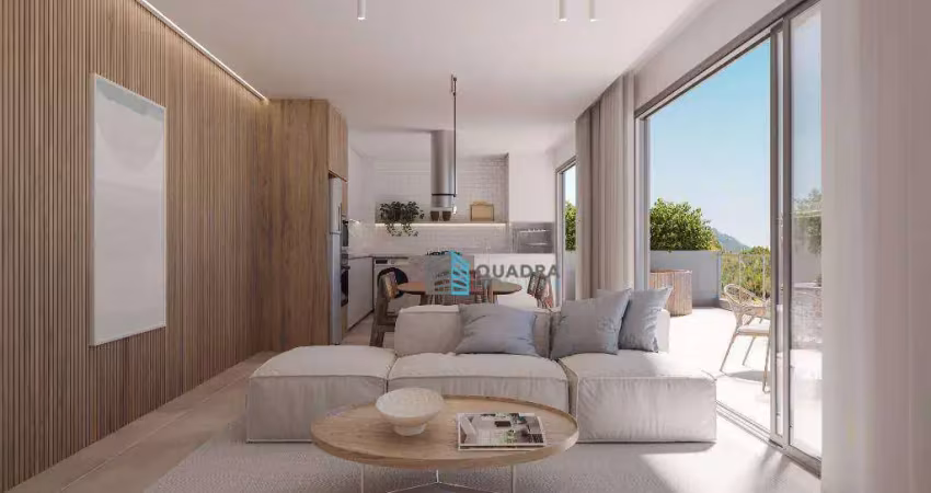 Cobertura com 2 dormitórios à venda, 82 m² por r$ 1.457.717,80 - cachoeira do bom jesus leste - florianópolis/sc