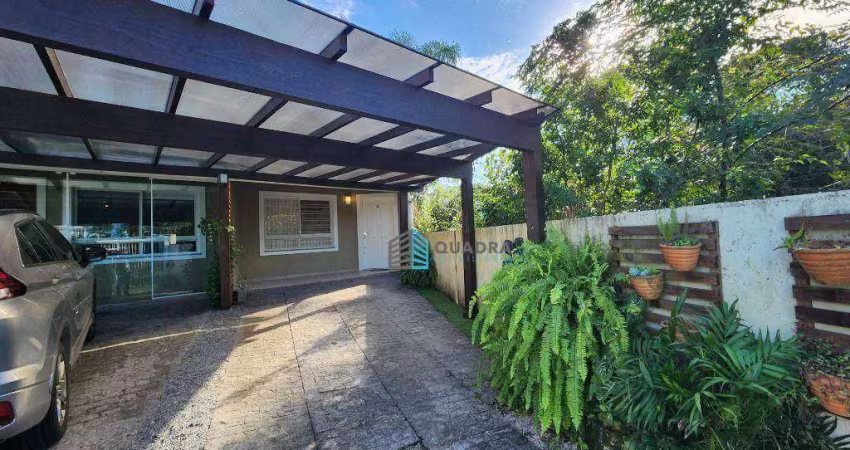 Casa com 3 dormitórios para alugar, 136 m² por r$ 6.085,37/mês - santa mônica - florianópolis/sc