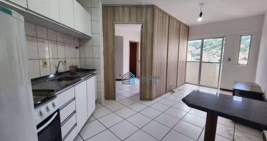Apartamento com 1 dormitório para alugar, 40 m² por R$ 3.210,71/mês - Centro - Florianópolis/SC