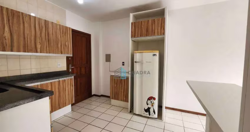 Apartamento com 1 dormitório para alugar, 40 m² por r$ 2.742,32/mês - trindade - florianópolis/sc