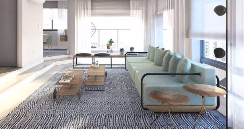 Apartamento para venda possui 192 metros quadrados com 3 quartos em Indianópolis - São Paulo - SP.