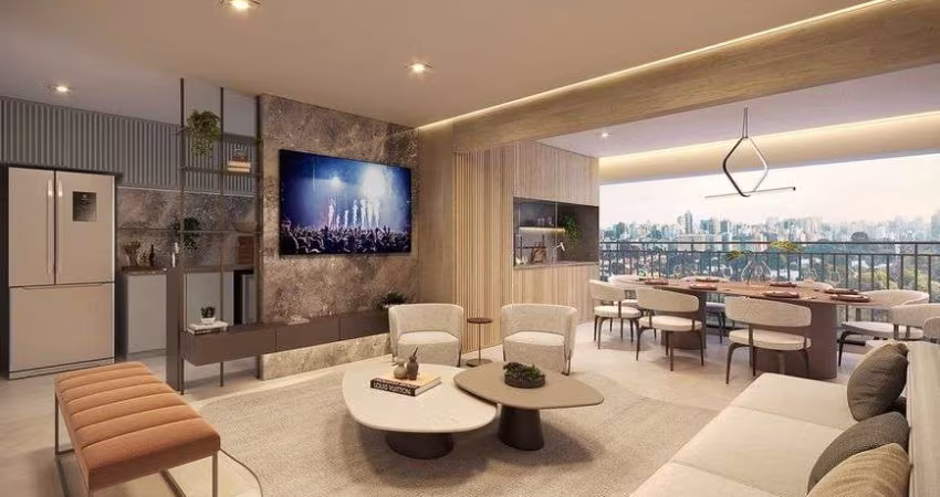 Apartamento de alto padrão á venda no Condomínio ML Brooklin em São Paulo - SP