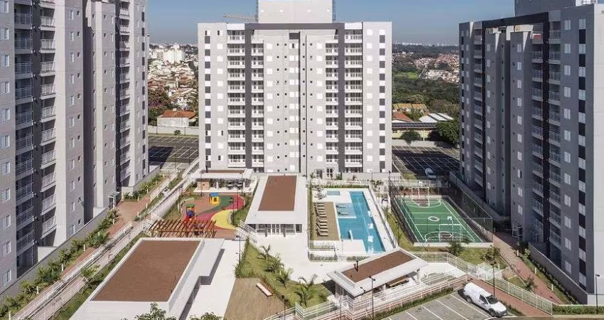 Apartamento para venda possui 56 metros quadrados com 2 quartos em Campinas - SP.