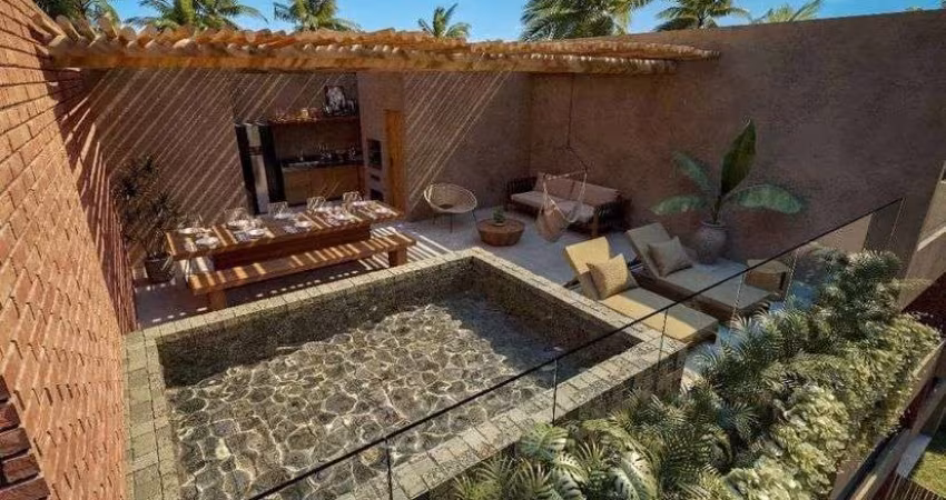 Apartamento duplex alto padrão à venda no Naoki Residence na Praia do Francês, Marechal Deodoro - AL