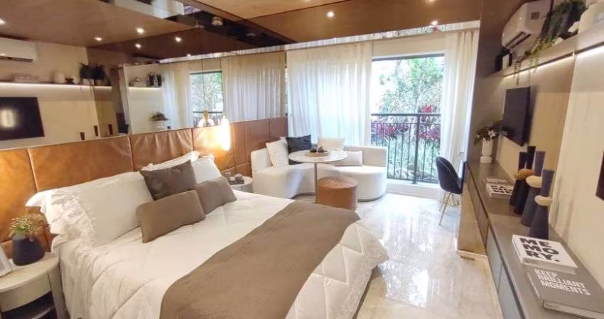 Apartamento studio à venda no Condomínio Grand Vitrali em Moema em São Paulo - SP