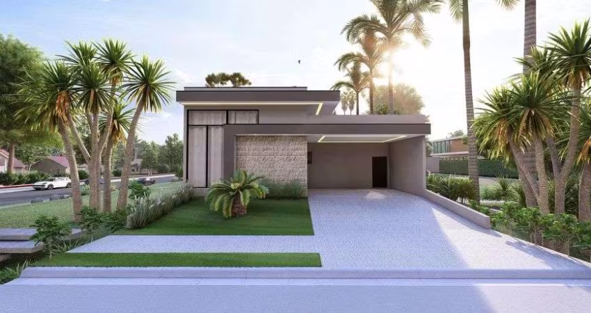 Casa alto padrão à venda no Residencial Club Santorini no Parque Brasil em Paulínia - SP