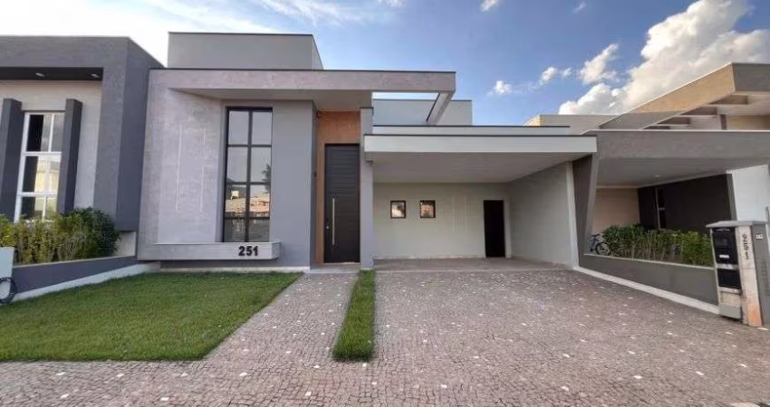 Casa térrea alto padrão à venda no Condomínio Royal Garden em Betel em Paulínia - SP