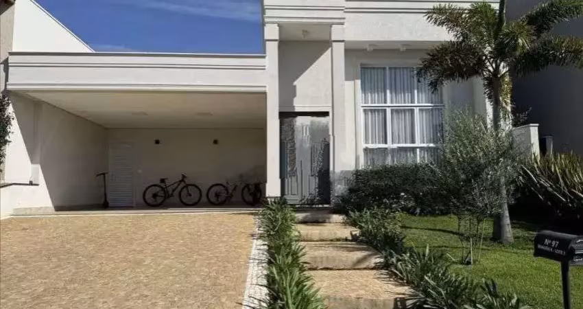 Casa térrea luxuosa a venda condomínio maria dulce em indaiatuba-sp