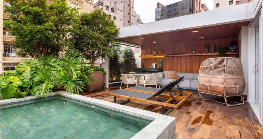 Cobertura porteira fechada à venda em Vila Nova Conceição, São Paulo - SP