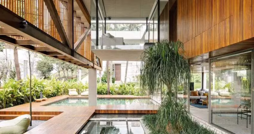 Casa alto padrão à venda no condomínio alphaville residencial 1 na alameda suíça em barueri - sp
