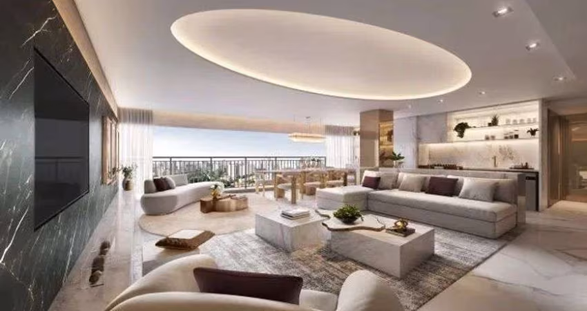 Apartamento alto padrão à venda no Condomínio Petra no Brooklin em São Paulo - SP