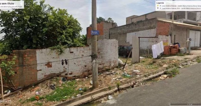 Terreno de 250m² à venda no Jardim Maria Antônia em Nova Veneza/Sumaré - SP