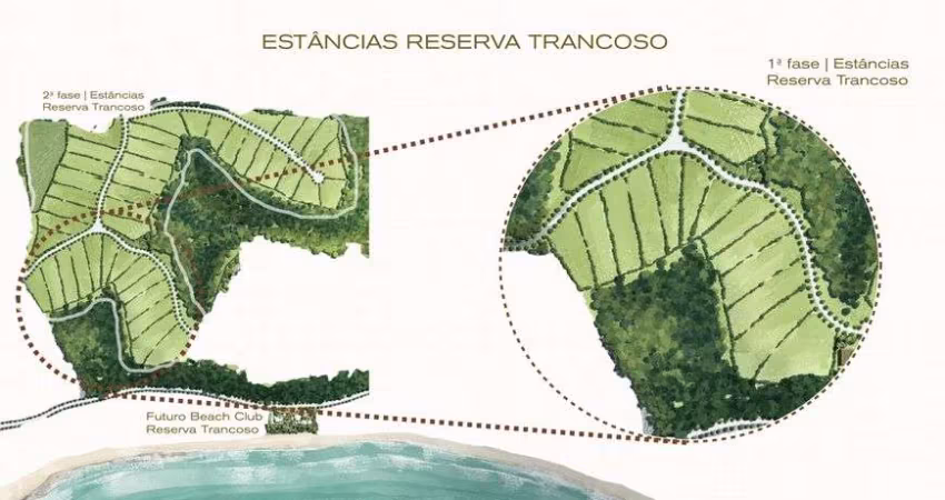 Lote à Venda no Condomínio Estâncias Reserva Trancoso, Praia de Itapororoca, Porto Seguro - BA