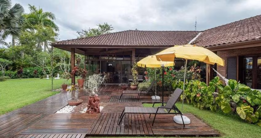 Casa de condomínio para venda tem 592 metros quadrados com 6 quartos em Praia Dura - Ubatuba - SP