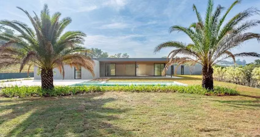 Casa de alto padrão à venda no condomínio de luxo fazenda boa vista, porto feliz - sp