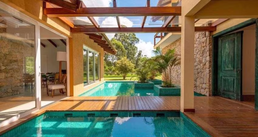 Casa de Campo de Alto Padrão no Condomínio Terras de São José II em Itu - São Paulo