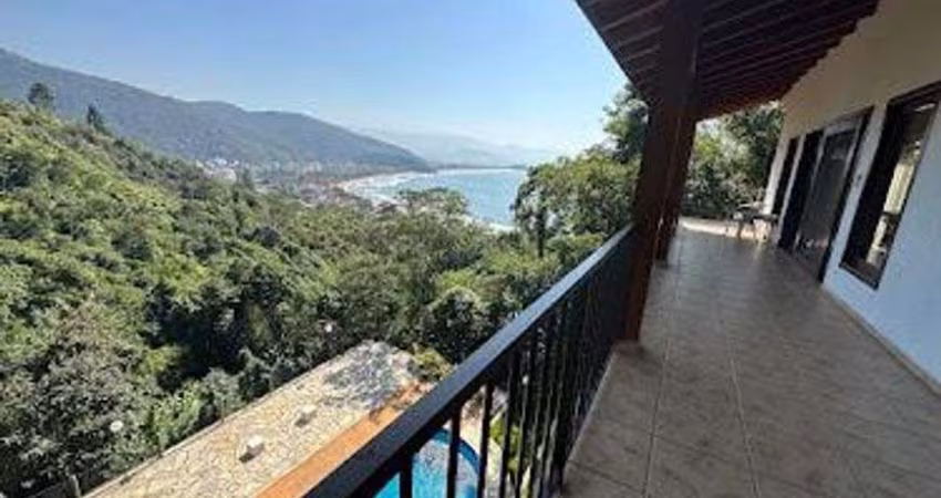 Casa mobiliada alto padrão para aluguel prox. ao mar no Condomínio Ponta das Toninhas - Ubatuba - SP