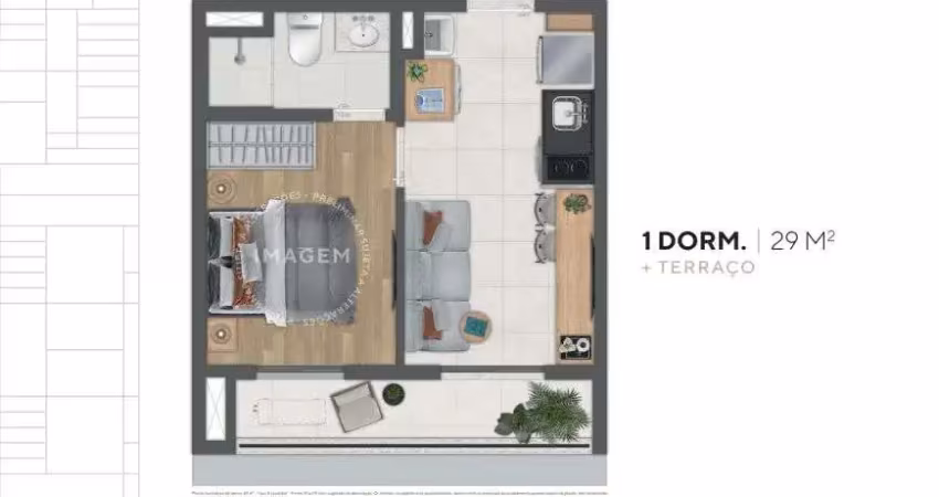 Apartamento à venda no Condomínio Joá em Pinheiros em São Paulo - SP