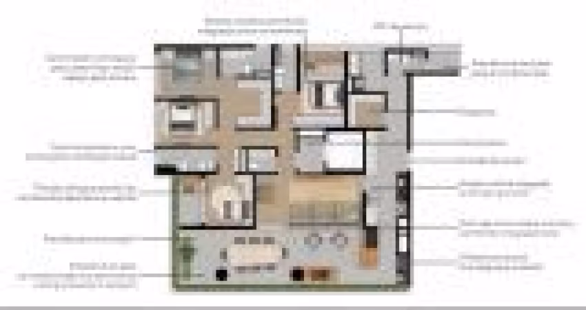 Apartamento alto padrão à venda no Condomínio Moma Moema em Moema em São Paulo - SP