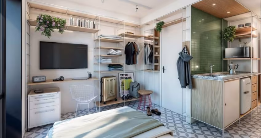Studio à venda no Nurban Rua das Palmeiras na Vila Buarque em São Paulo - SP