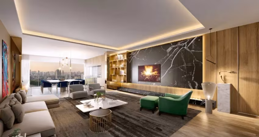 Apartamento alto padrão à venda no condomínio atmosfera 360 no brooklin em são paulo - sp.