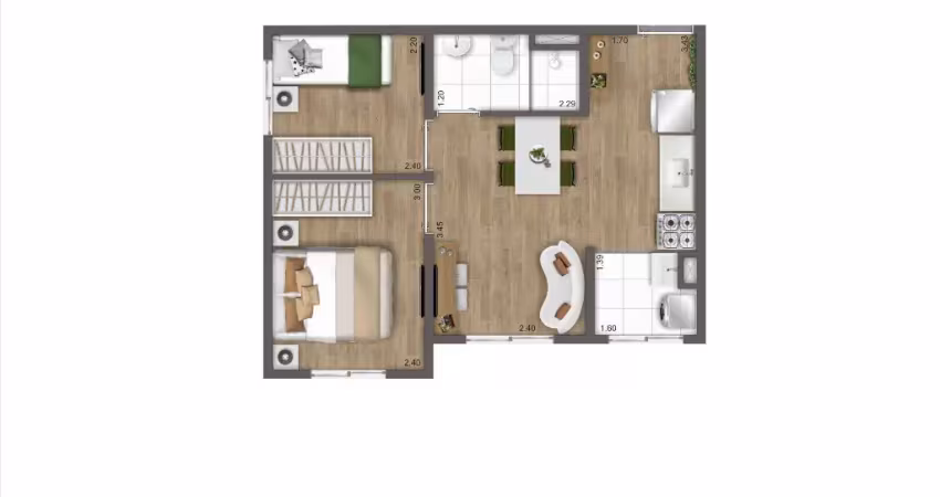 Apartamento à venda no condomínio clube kazzas tiquatira na penha em são paulo - sp